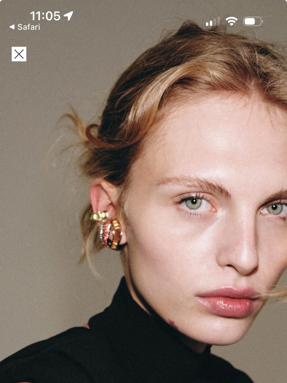 Zara cuff earrings - Picture 4 of 5